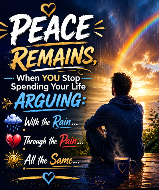 Don’t expect PEACE from ANYONE around YOU, it Cannot Be FOUND