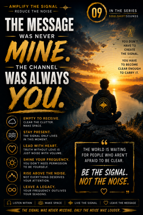 PEACE: Day 9 of 10 — THE MESSAGE WAS NEVER MINE