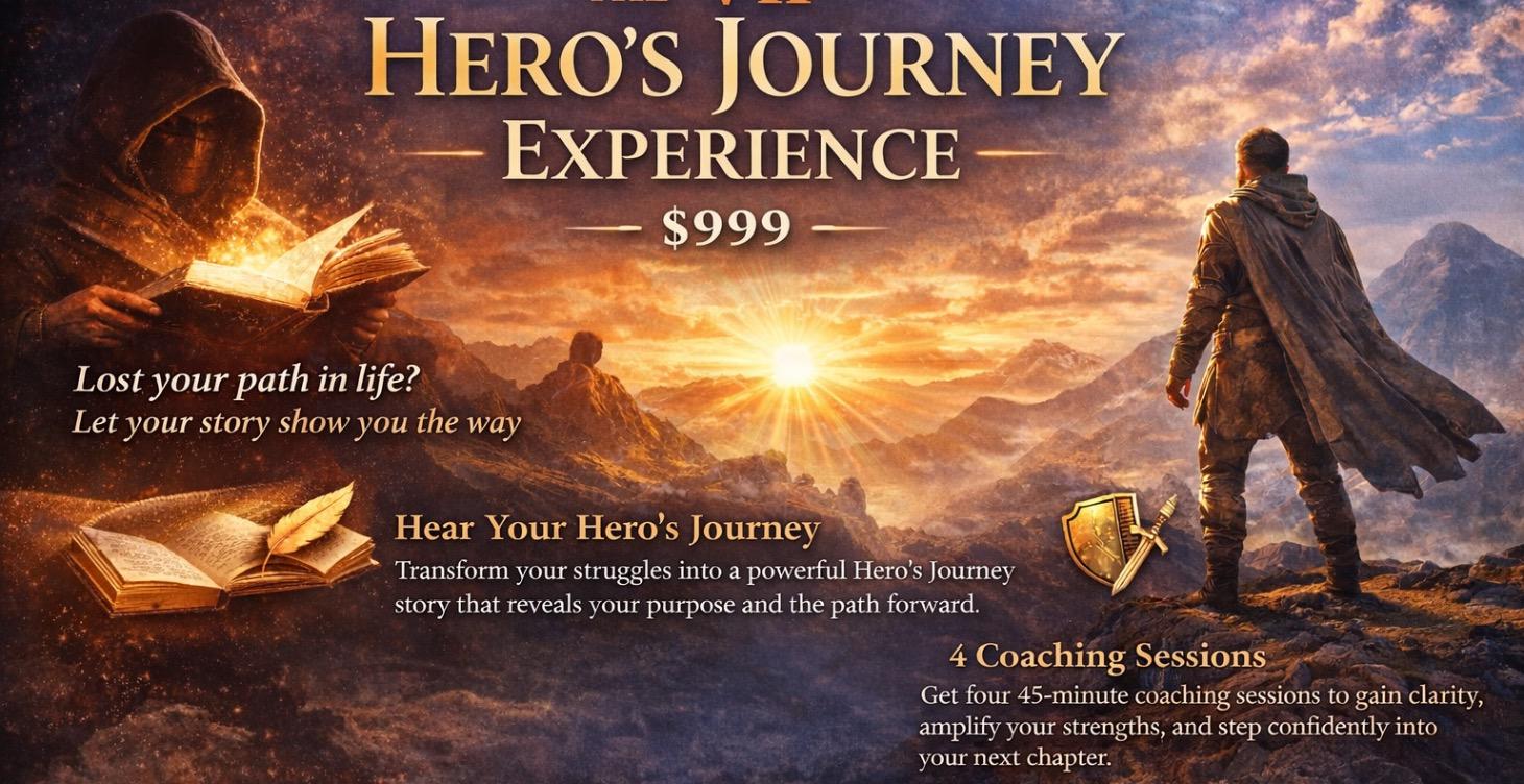 ❤️‍🔥 The VIP Hero’s Journey Experience🕊️