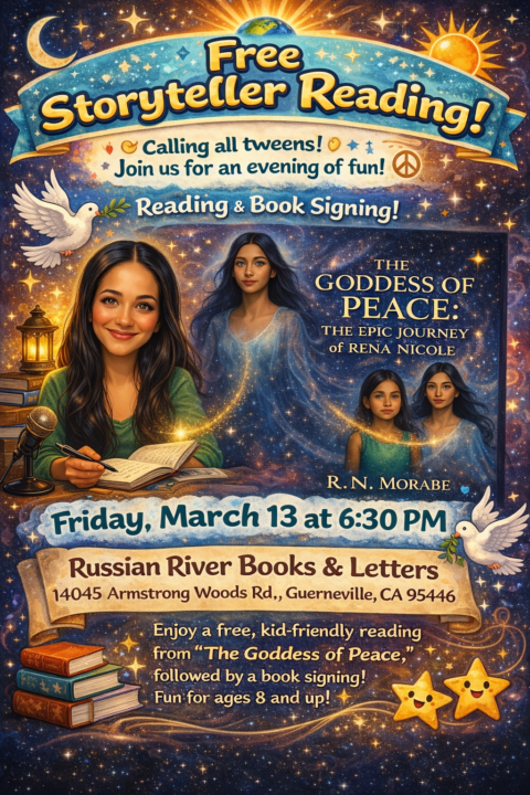 An In-Person Evening of Storytelling with Author, R.N.Morabe 