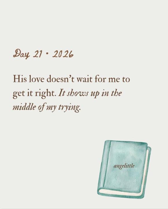 God's love is always there.