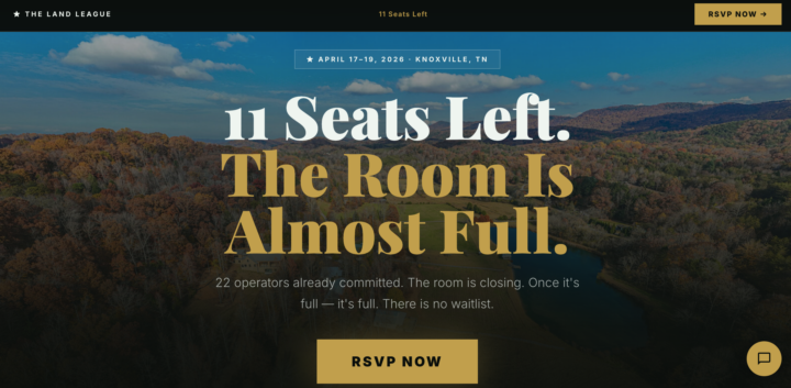 The people who signed up fast didn't need convincing. They've been in rooms like this before. 
