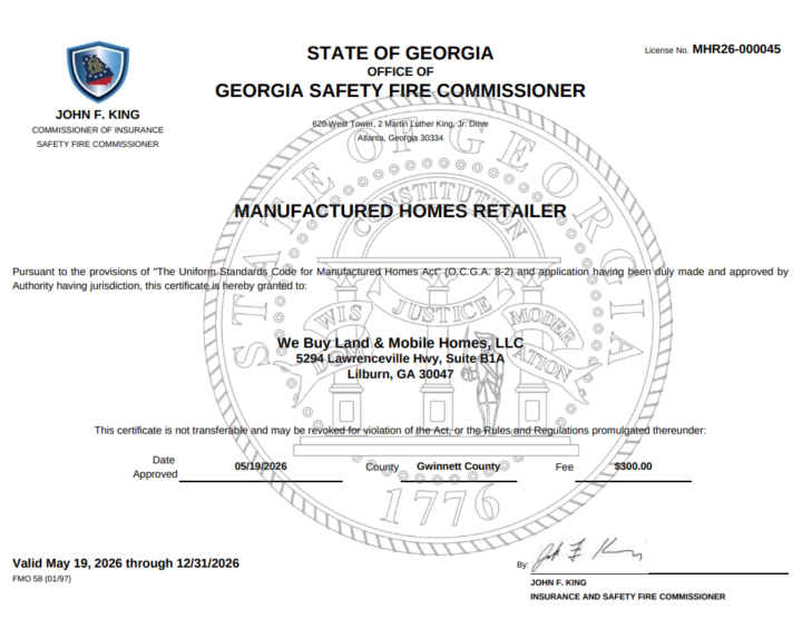 🎉 Just Became a Licensed Mobile Home Dealer 🏡