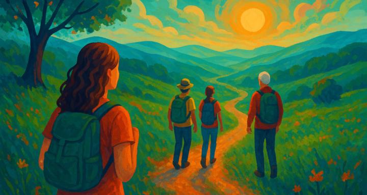 Fastenwandern mit Julia