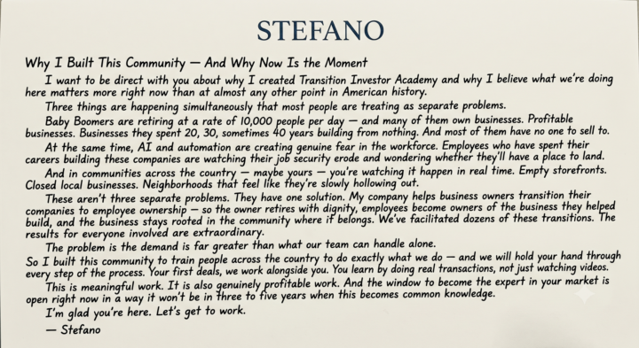Who is Stefano? 