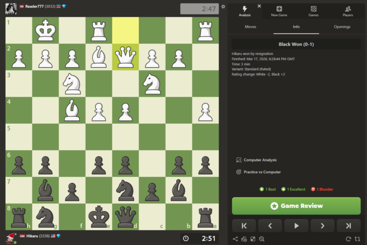 Chess puzzle (find the only good move for black)