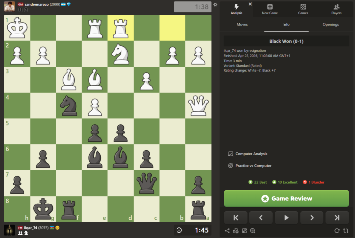 Chess puzzle (find the only good move for black)