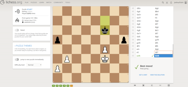 Chess puzzle (find the only good move for white)