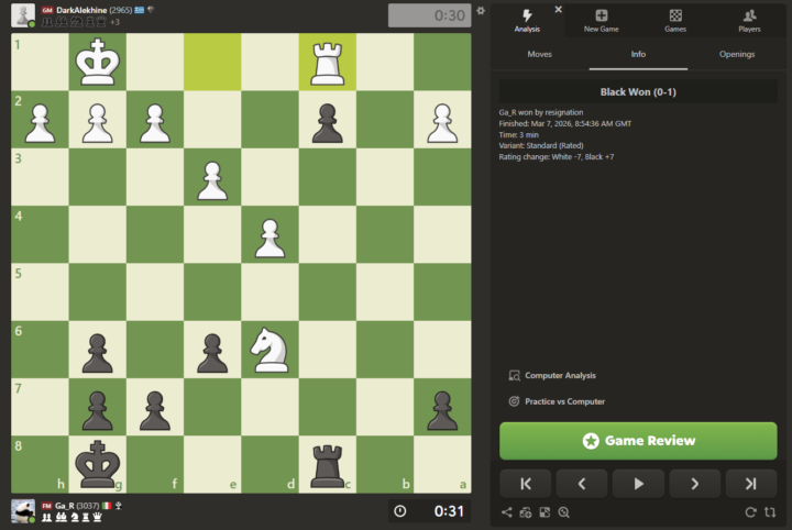 Chess puzzle (find the only good move for black)