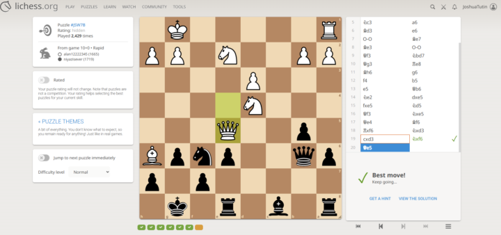 Chess puzzle (find the only good move for black)