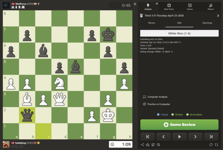 Chess puzzle (find the only good move for white)