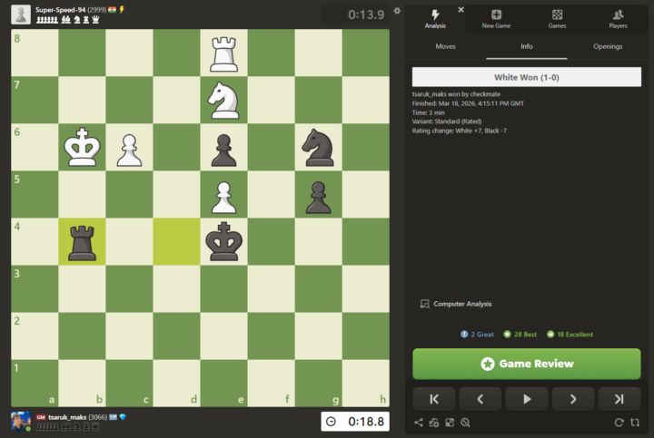 Chess puzzle (find the only good move for white)