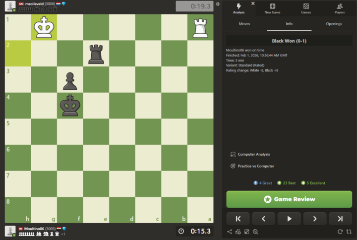 Chess puzzle (find the only good move for black)