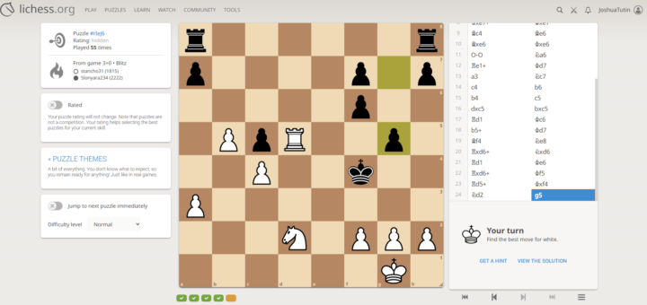 Chess puzzle (find the only good move for white)