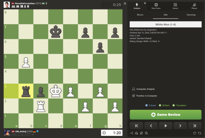 Chess puzzle (find the only good move for white)