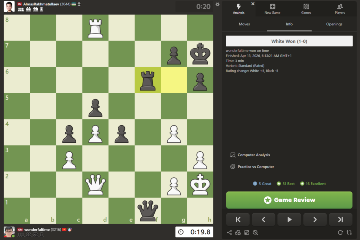 Chess puzzle (find the only good move for white)