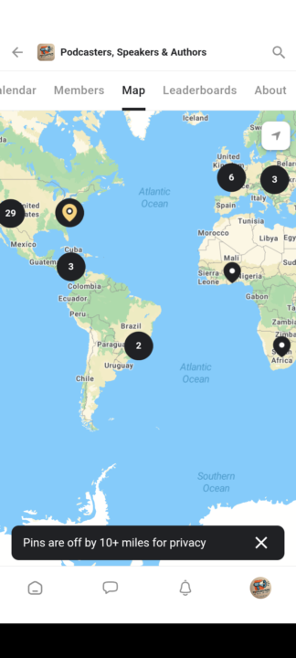 Members around the world after just 11 days from launching 