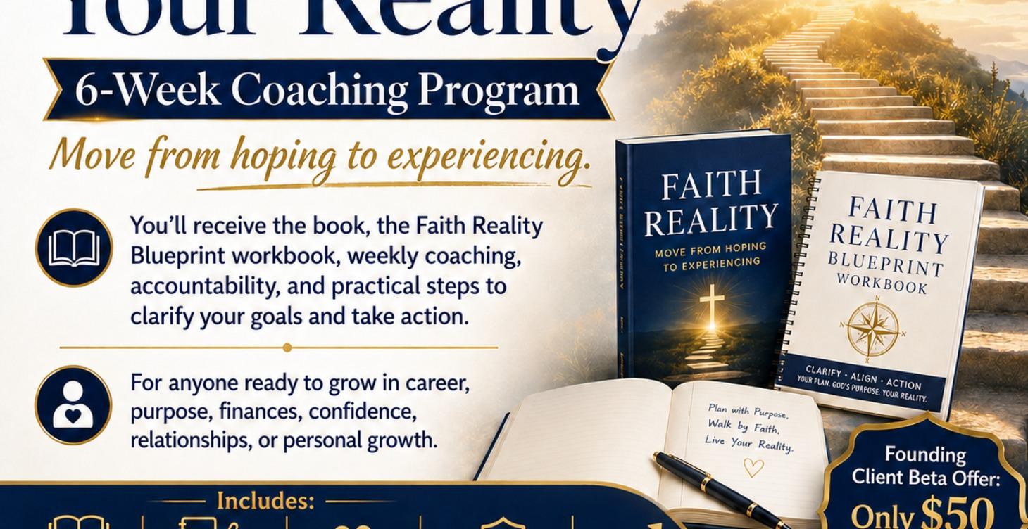 (Purchase)Your Faith, Your Reality Coaching Course