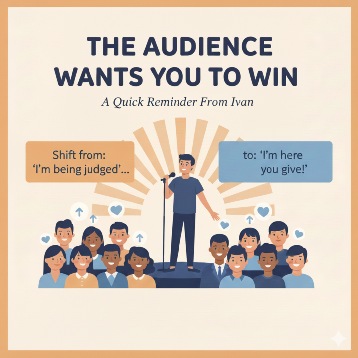 The Audience Wants You to Win