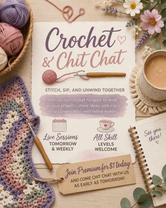 🧶Crochet With Me🧶