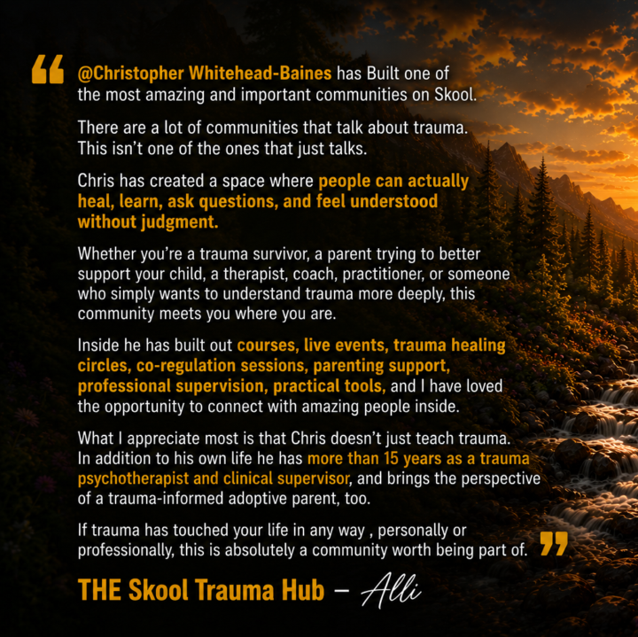 Why Join The Skool Trauma Hub?