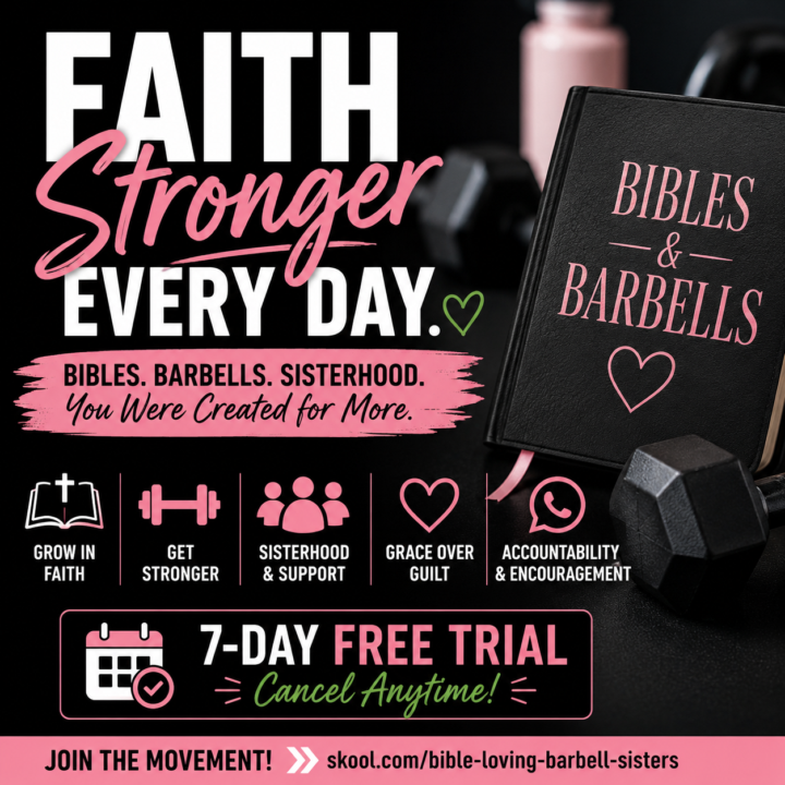 Looking for Sisters Who Love Jesus, Bibles & Barbells? You're Invited!