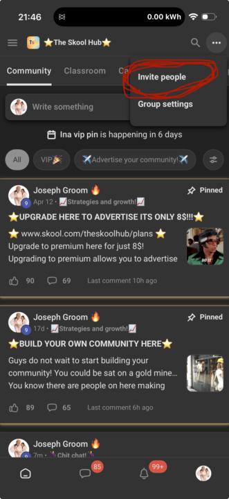 How to make money directly off of The Skool Hub without doing anything!😱