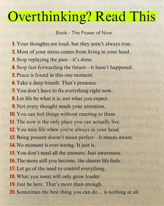 Mind Tips
