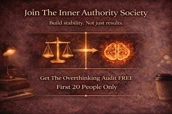 You don’t have an overthinking problem.