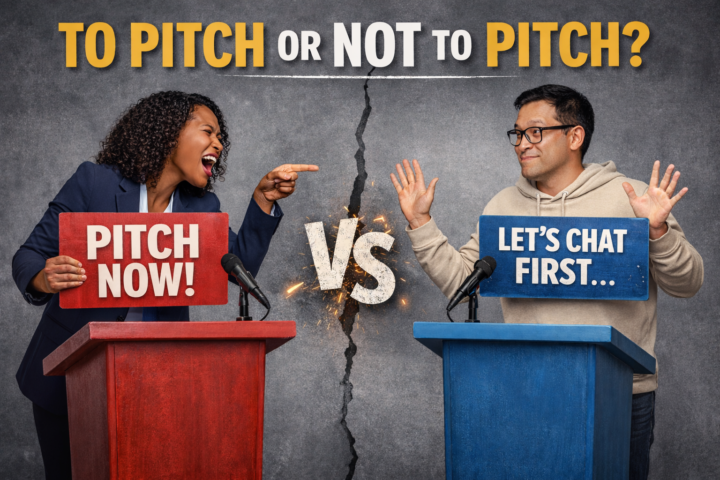 TO PITCH OR NOT TO PITCH?