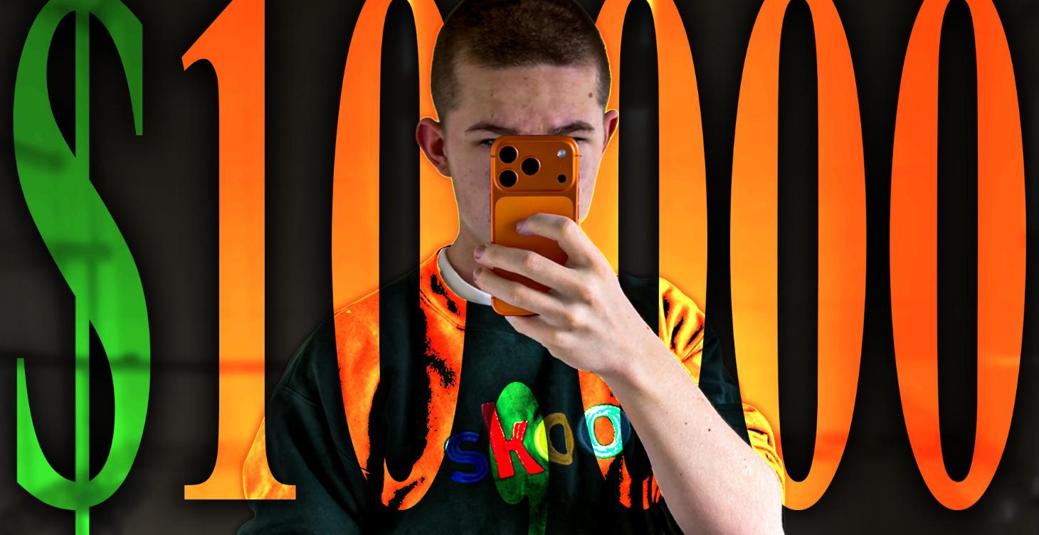 $10,000/m ON SKOOL AT 16