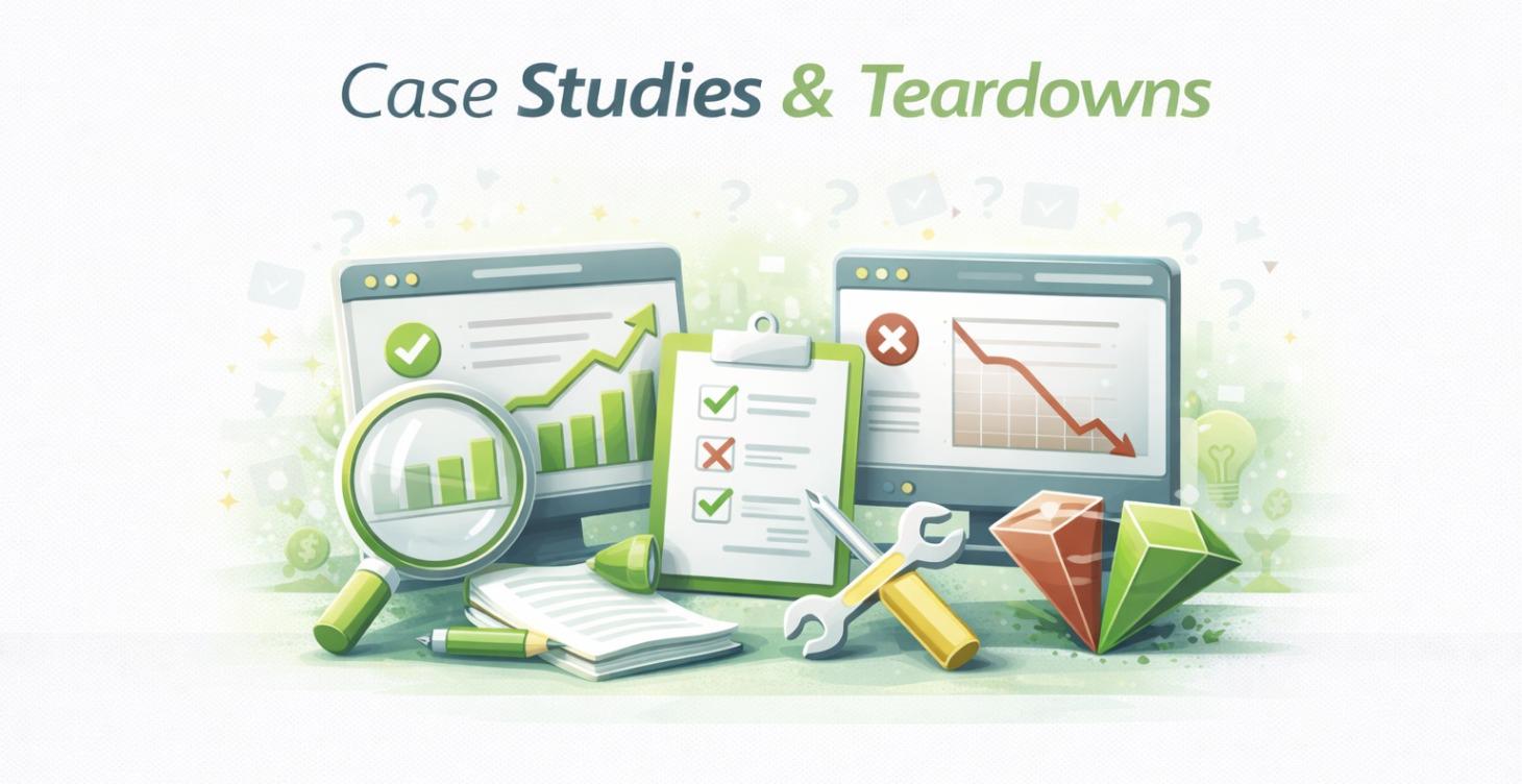 🎓Case Studies & Teardowns