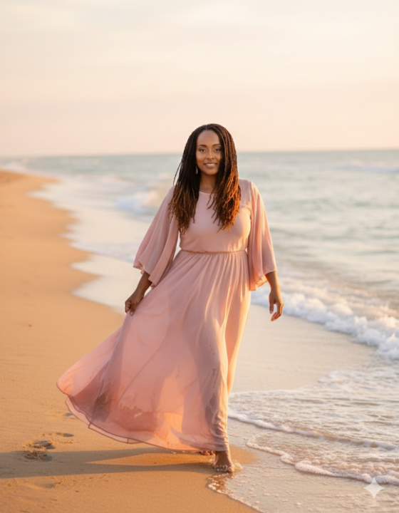 Prompt of the Day 💻✍🏾 | Sunset Beach Love Moment