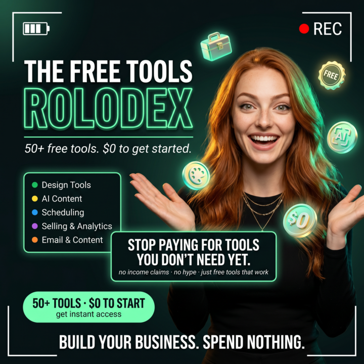  🎁 Freebie Friday: Everything You Need to Start for $0