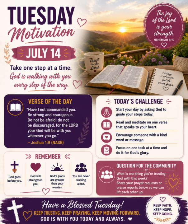 ☀️ Tuesday Motivation | July 14