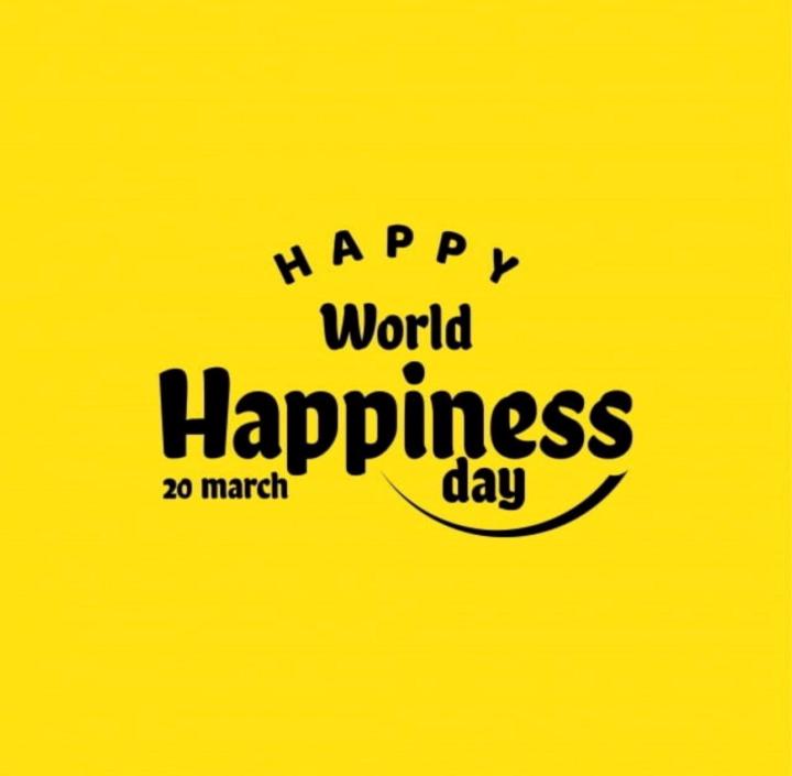 Happy World Happiness Day❤️