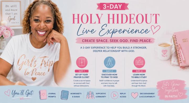 Any Christian women here who need a little peace right now?