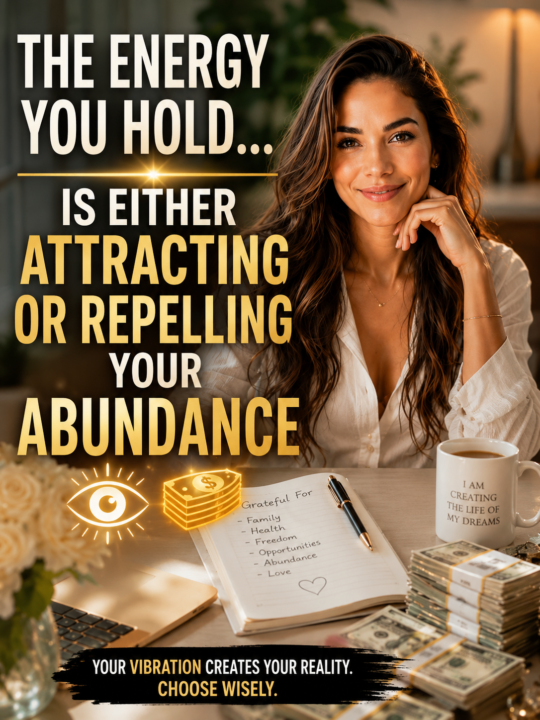 The people who receive the most abundance are usually not the people obsessing over what is missing every second…