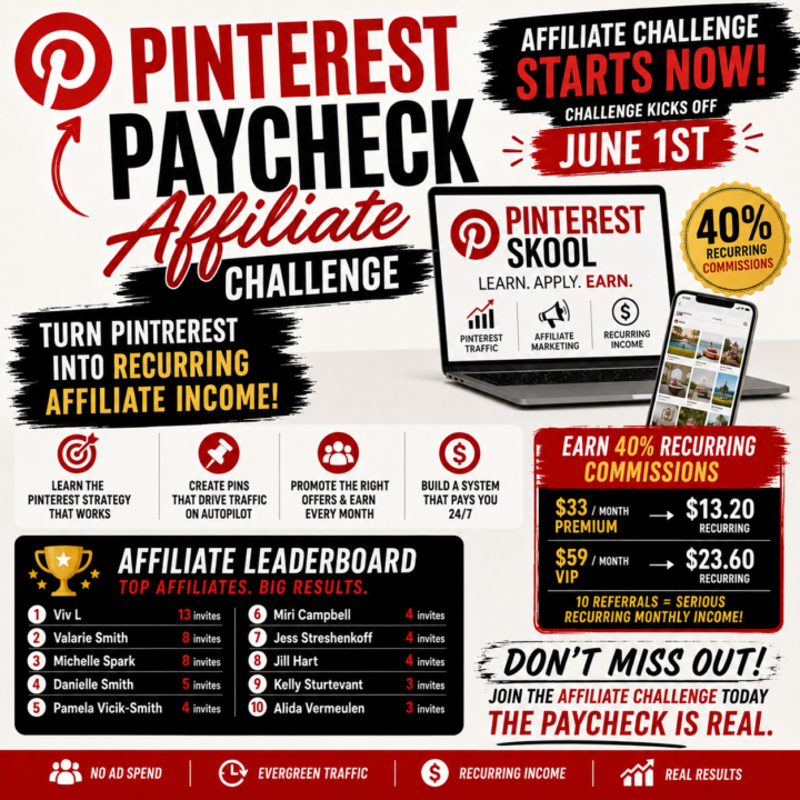 🚨 FREE Pinterest Affiliate Challenge Starts NOW 🚨
