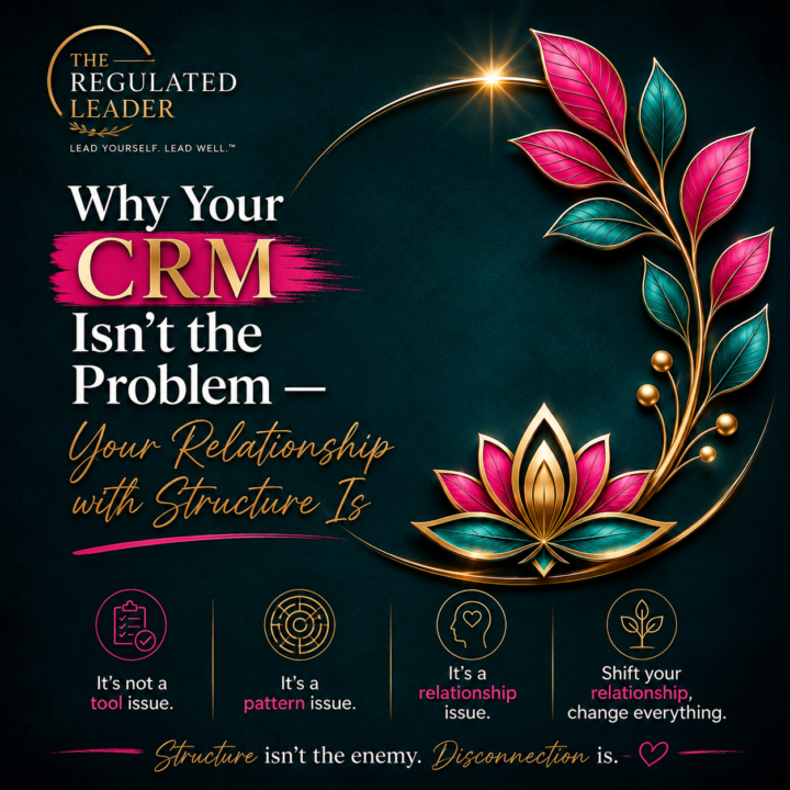 Why Your CRM Isn't the Problem — Your Relationship with Structure Is