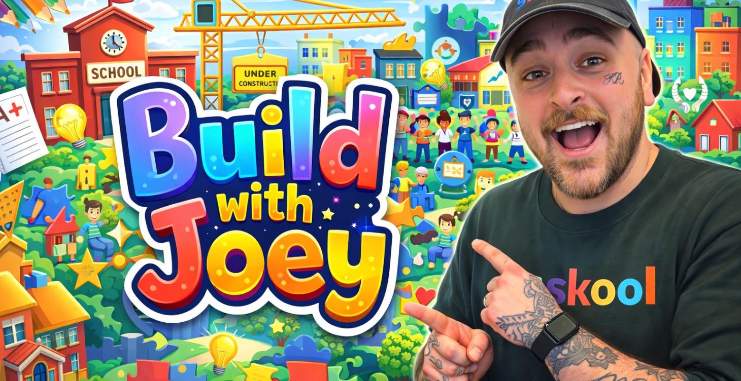 Build a community from scratch with joeys help!🛠️