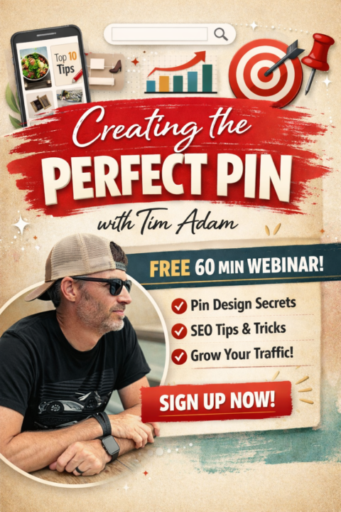 📌FREE Pinterest LIVE Training: Creating the Perfect Pin