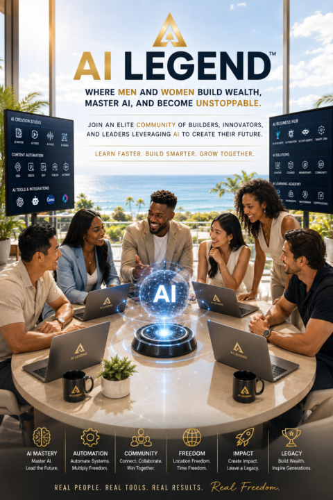 It's Official Our NEW Skool Community, AI Legend™ Is LIVE 🤩
