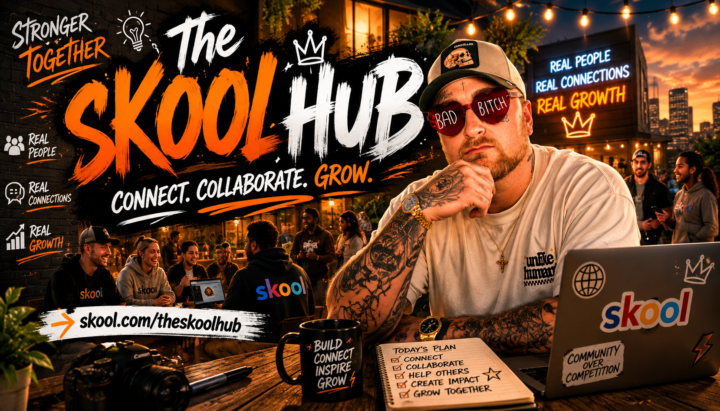 If anyone wants to design the new cover image for the Skool hub feel free👀👀👀 post your designs in the comments!❤️