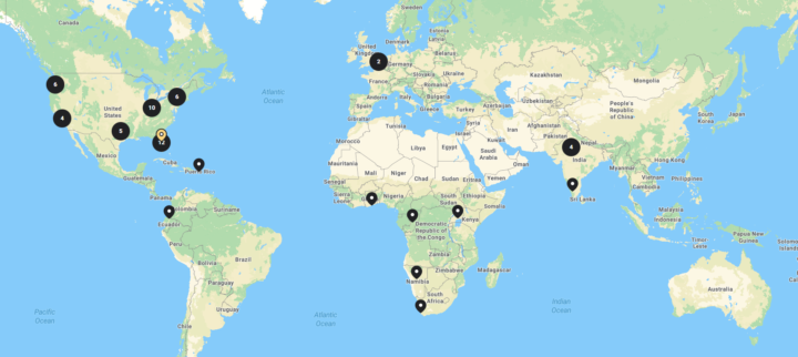 Share your community map, let's see how diverse we all are! 