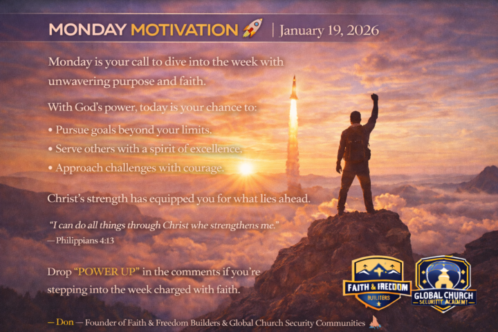 MONDAY MOTIVATION 💪 | January 19, 2026