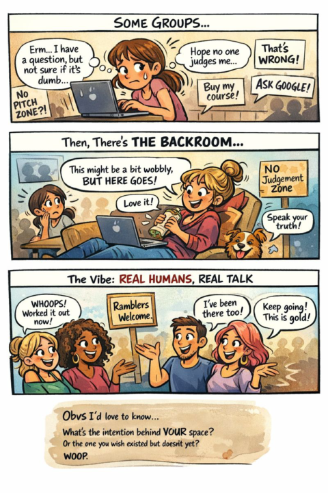 A QUESTION I THINK EVERY COMMUNITY OWNER NEEDS TO ASK (it can totes change a lot)