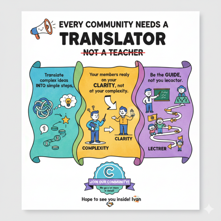 Every Community Needs a Translator, Not a Teacher