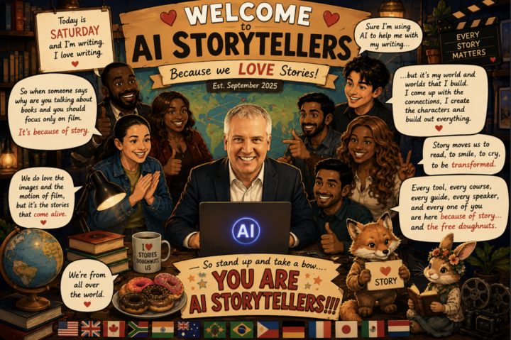Why AI Storytellers? It's ALWAYS about Story.