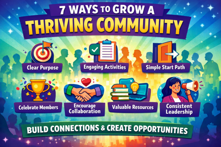 7 Practical Ways to Grow a Community That People Actually Participate In